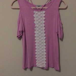 Jolt xl  off the shoulder tank top